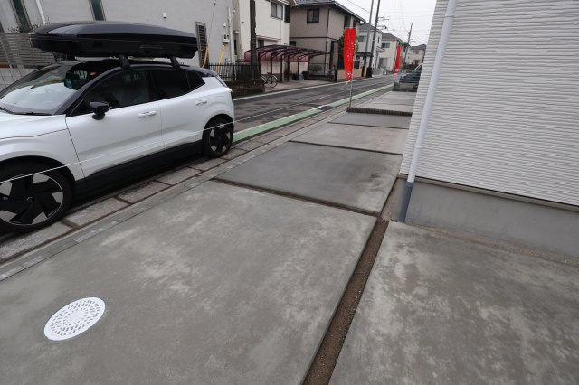 《仲介手数料無料》西区大字指扇775-2新築一戸建てハートフルタウンの駐車場