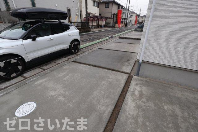 《仲介手数料無料》西区大字指扇775-2新築一戸建てハートフルタウンの駐車場
