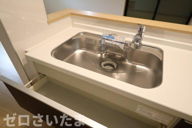 《仲介手数料無料》西区大字指扇775-2新築一戸建てハートフルタウンのキッチン