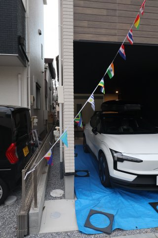 《仲介手数料無料》緑区原山２丁目39-24(全1戸)新築一戸建てケイアイスタイルの外観|撮影日 2025年10月10日 17:00 曇り