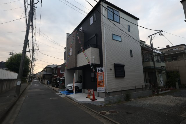 《仲介手数料無料》緑区原山２丁目39-24(全1戸)新築一戸建てケイアイスタイルの外観|撮影日 2025年10月10日 17:00 曇り