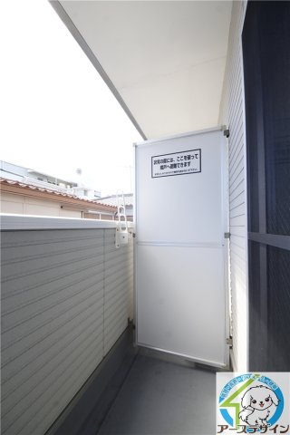 AQUA明石flapのバルコニー|※類似部屋