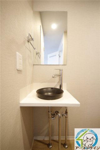 AQUA明石flapの独立洗面台|※類似部屋
