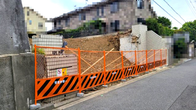 【前面道路含む現地写真】 | 夙川・松ケ丘町土地