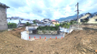 【展望】 | 夙川・松ケ丘町土地 | 高台のため山並みが望めます
