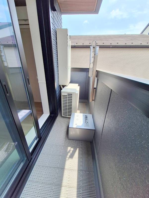 ハレメリア深沢のバルコニー