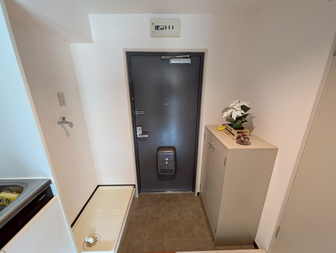 ドエル豊島の玄関