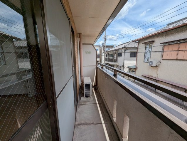 ドエル豊島のバルコニー