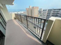 【バルコニー】 | オリエントハイツJR千鳥駅前☆仲介手数料無料☆ | 眺望や景観は実際にご確認ください♪