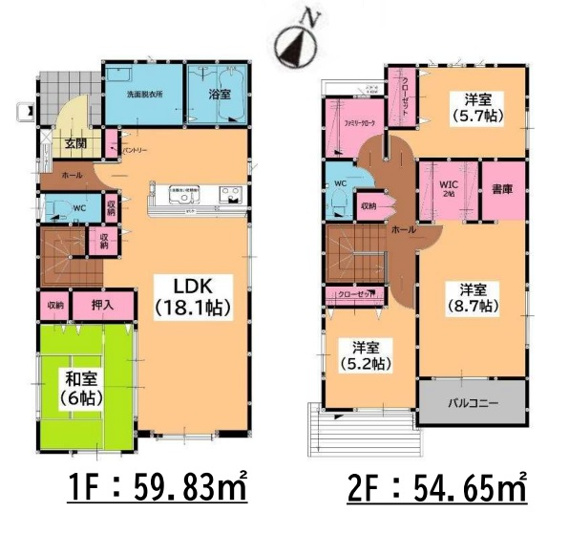 【間取り】 | 福岡市南区柏原6丁目1期　3号棟（全5区画）【仲介手数料無料・0円】 | 平日、土日祝日もお好きな日時にご見学可能です。お気軽にお問合せ下さい。