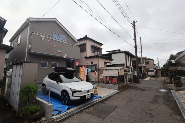 【外観】 | 《仲介手数料無料》岩槻区美幸町4-33(全1戸)新築一戸建てリーブルガーデン | 撮影日 2025年10月20日 14:00 曇り