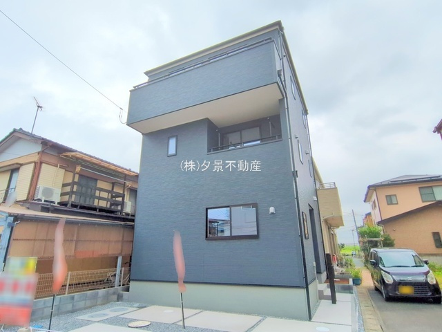 【外観】 | 《仲介手数料無料》岩槻区大字釣上新田895-9(全1戸)新築一戸建てリーブルガーデン