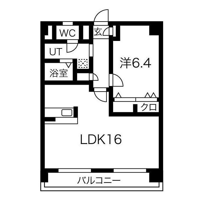 サンビーム八代の間取り