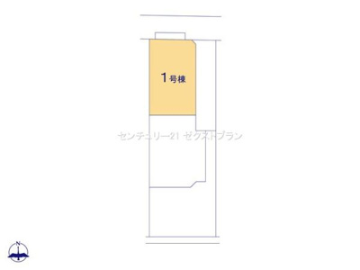 【区画図】 | 高崎吉井町本郷第6 1号棟 | 区画図