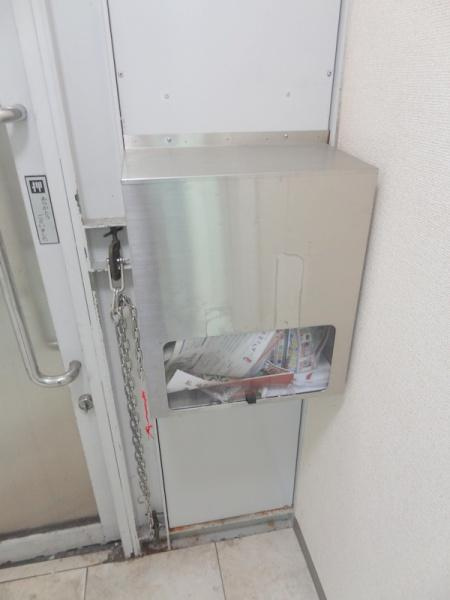 大阪市大正区三軒家西１丁目の店舗の玄関|★郵便受け★