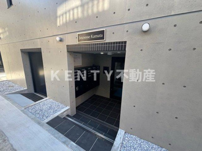 【エントランス】 | ジュネス蒲田 | 落ち着いたエントランスです