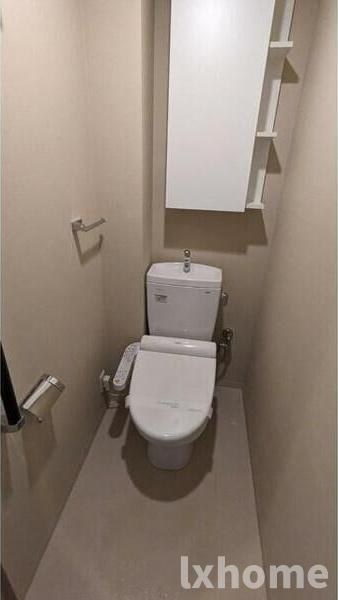 ライオンズ茨木ニューシティB街区のトイレ|落ち着いた色調のトイレです
