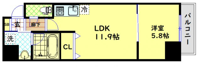 【間取り】 | レジデンストレゾールデュー