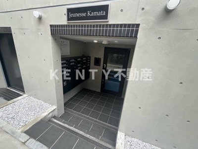 【エントランス】 | ジュネス蒲田 | 毎日通るエントランスはこのようになっています
