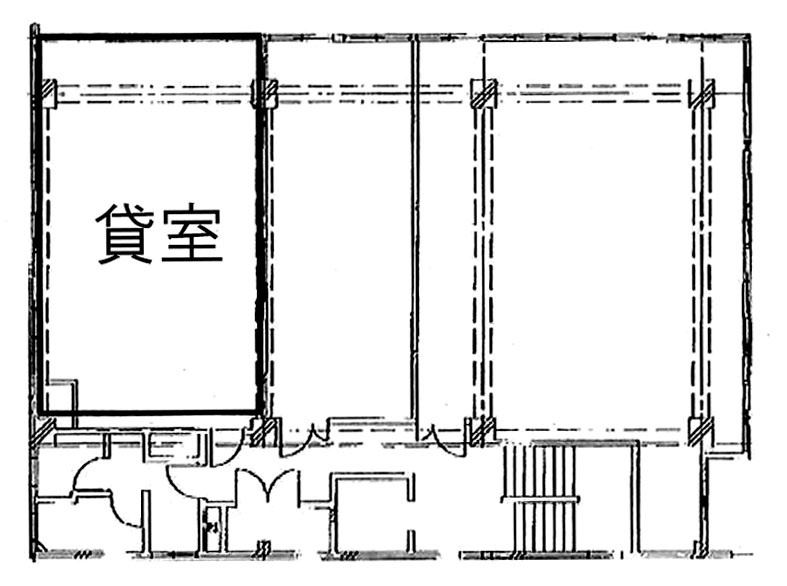 第１東ビルの間取り