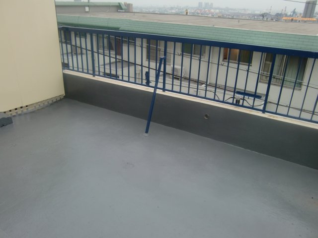 サンビルダー六甲山ノ手のバルコニー