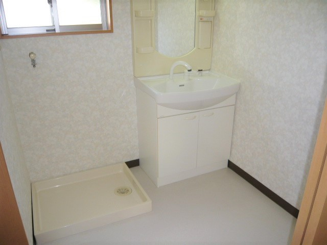 グリーンベルトの洗面所