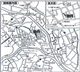 中古　富士見市水谷東3丁目の地図