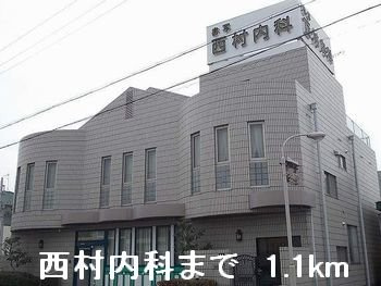 グランドゥールＢの周辺|西村内科まで1100m