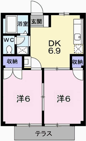 ファミィール北条の間取り