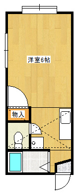 ぷちはいむめもるⅡの間取り