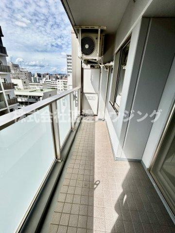 ノルデンハイム江坂IIのバルコニー