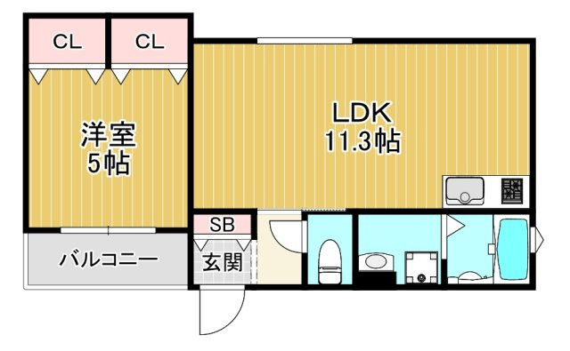 【間取り】 | ラモーナ赤川