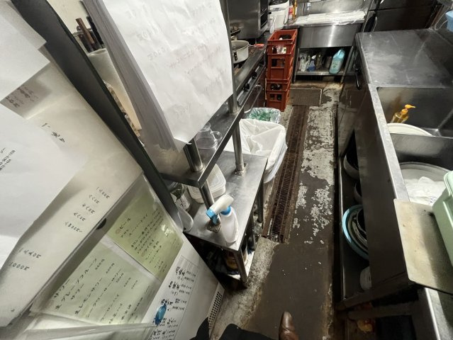 新小岩一丁目居抜き店舗のキッチン
