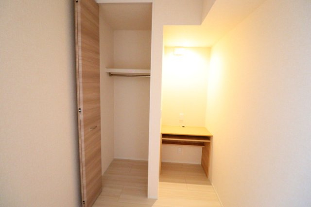 川崎市多摩区東生田１丁目のアパートの収納|同年同施工会社参考