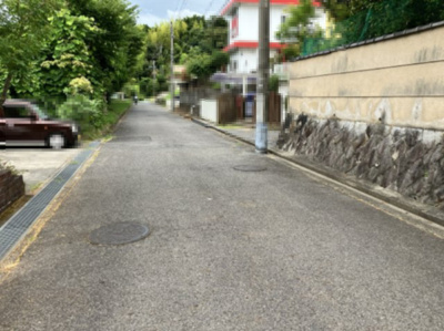 【前面道路含む現地写真】 | 大津市和邇高城248-17　売土地 | 2025年07月　撮影