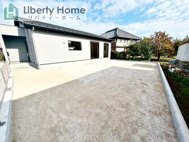 守谷市野木崎１期　新築戸建の庭