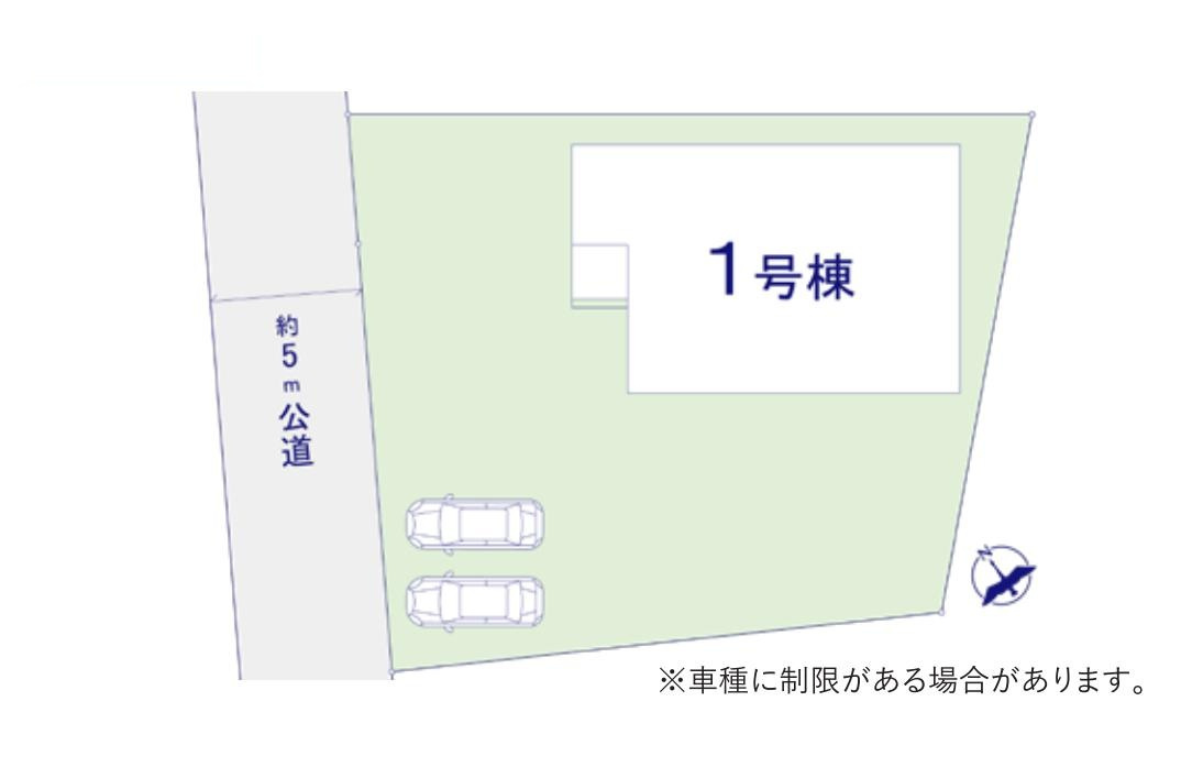 守谷市野木崎１期　新築戸建の区画図