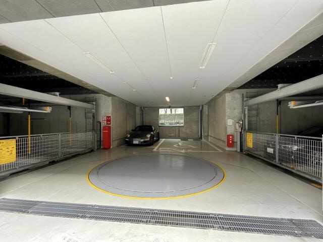 パークハウスエスプラナードの駐車場|機械式と平置きの駐車場。回転… 
