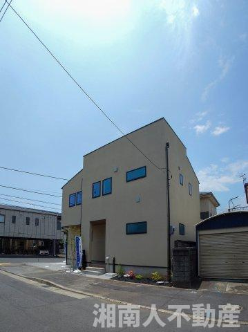 平塚市中堂　新築戸建の外観|きれいな外観です