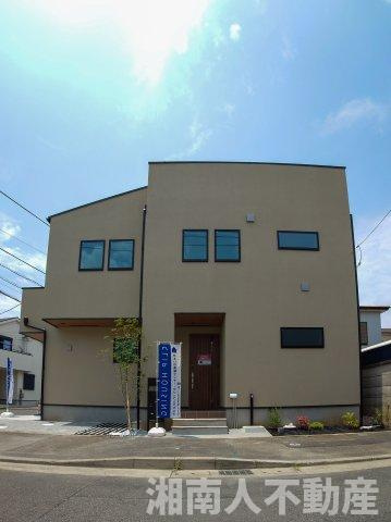 平塚市中堂　新築戸建の外観|外はこのようになっています