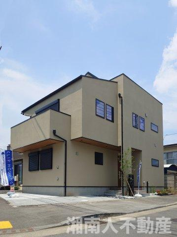 平塚市中堂　新築戸建の外観|外観もきれいです