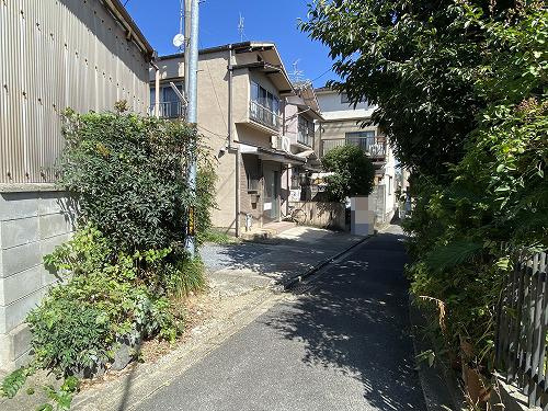大宮玄琢北町 土地の前面道路含む現地写真