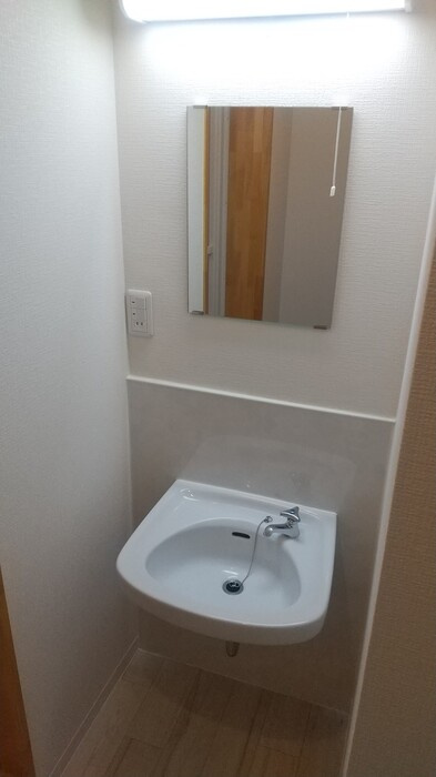 能茶山ハイツの独立洗面台|洗面台