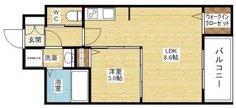 SEST新大阪の間取り