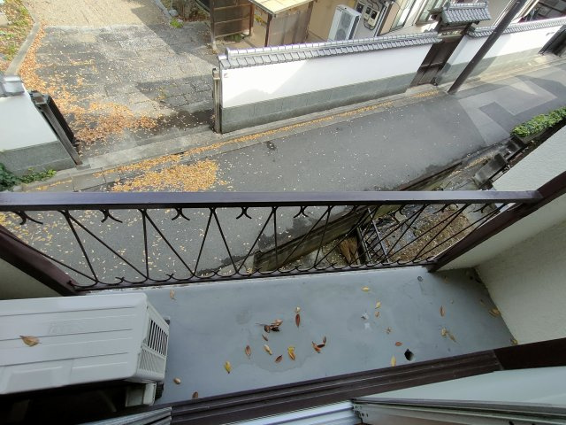 第二トーヨー荘のバルコニー