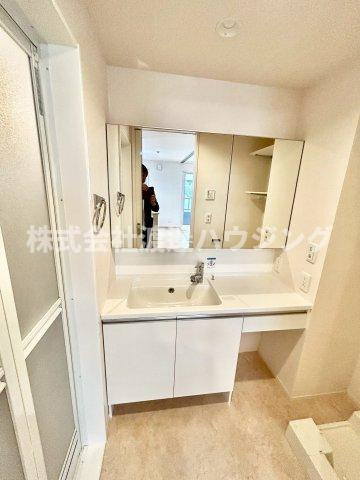 ルリエ江坂の洗面所