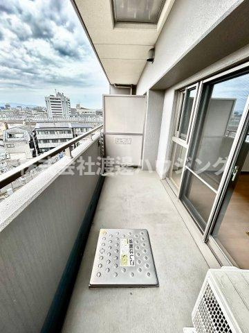 ORACION吹田のバルコニー