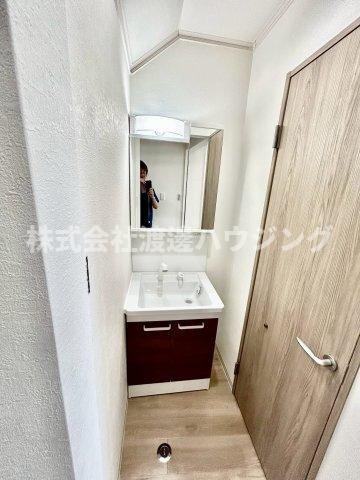 正雀ビルの洗面所|洗面２か所あり