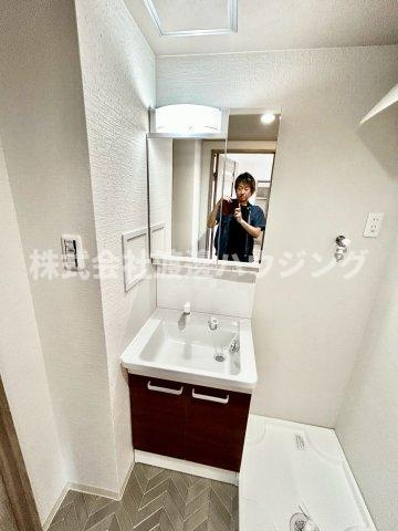 正雀ビルの洗面所