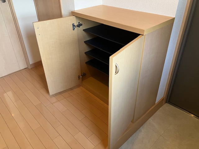 クレールコート堂庭の玄関